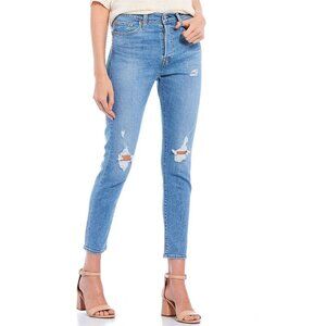 Levi's Wedgie Destructed High Rise Skinny Jeans